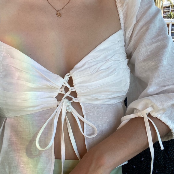 Hansen & Gretel Linen Rumer Top - Picture 3 of 4